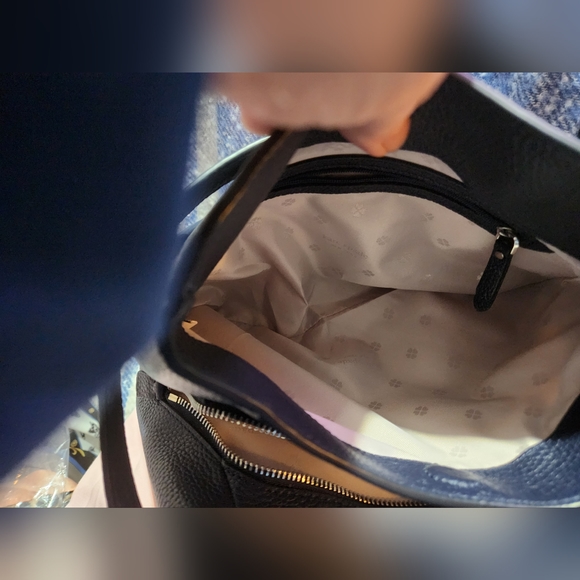 NWOT Kate Spade Hailey Navy Blue Absolutely Stunning Gorgeous 👛 with dust bag - Picture 14 of 16